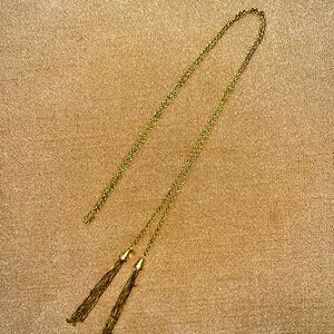 🌞 VANESSA MOONEY TASSEL NECKLACE